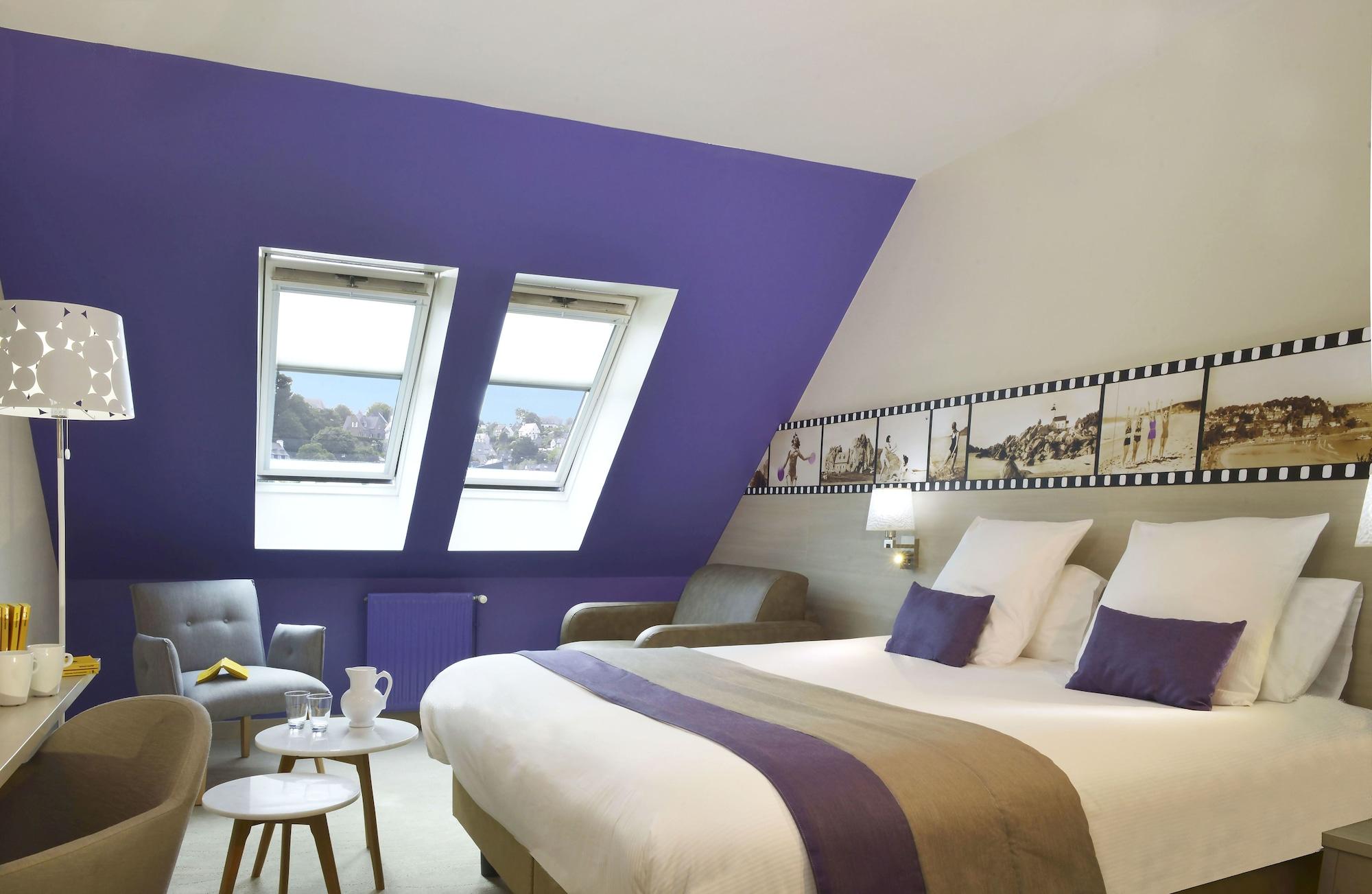 Best Western Les Bains Hotel Et Spa Perros-Guirec Exterior photo